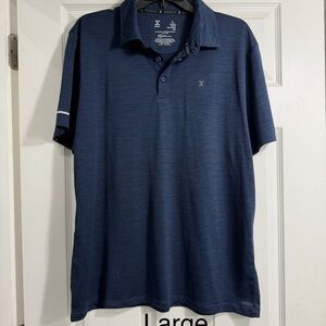 Xersion Navy Polo Shirt for Men